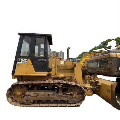 Подержанный бульдозер Cat D4C с оригинальным гидравлическим насосом доступное строительное оборудование