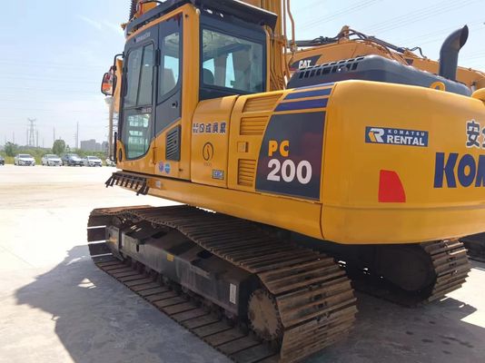 Использованный экскаватор Komatsu PC220 с сертификатом CE EPA мощностью 119 кВт и весом 22000 кг