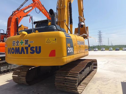 Использованный экскаватор Komatsu PC220 с сертификатом CE EPA мощностью 119 кВт и весом 22000 кг