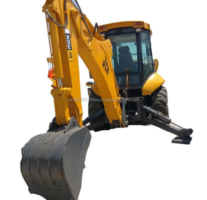 55 кВт JCB 3CX Подержанный погрузчик Эффективный и на рынке подержанного строительного оборудования