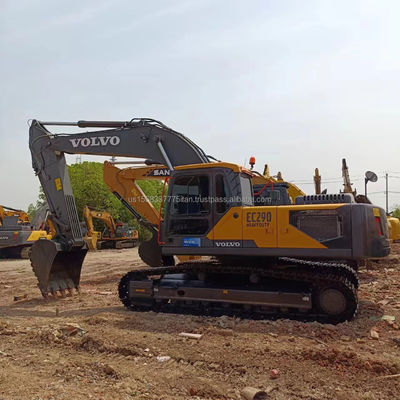 Использованный экскаватор VOLVO 29 тонн VOLVO EC290 экскаватор с оригинальным гидравлическим цилиндром