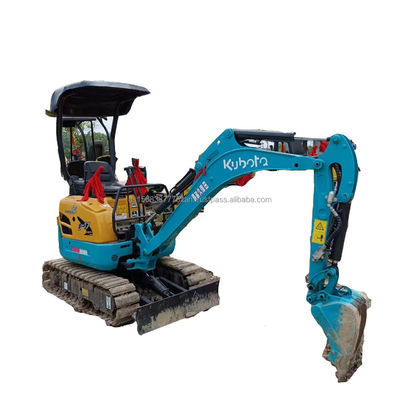 Мини экскаватор KUBOTA KXU17 используется в магазинах строительных материалов с функциями