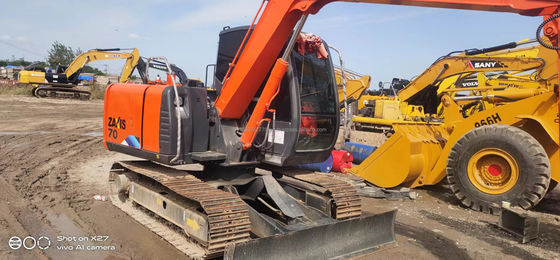 7 тонн Hitachi ZX70 мини-экскаватор с гиперкинезом, собранный Hitachi в Японии
