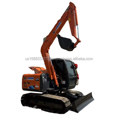 7000 кг Использованный Hitachi ZX70 7тонный мини экскаватор из Японии с гиперкинезом