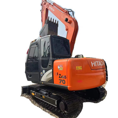 7-тонный экскаватор Hitachi ZX70 Made in Japan Гиперкинез и низкие рабочие часы 0-2000