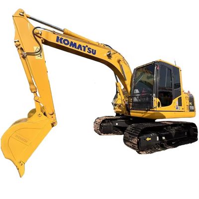 11TON Komatsu экскаватор PC110-7 PC110-8 Подержанная машина с оригинальным гидравлическим насосом