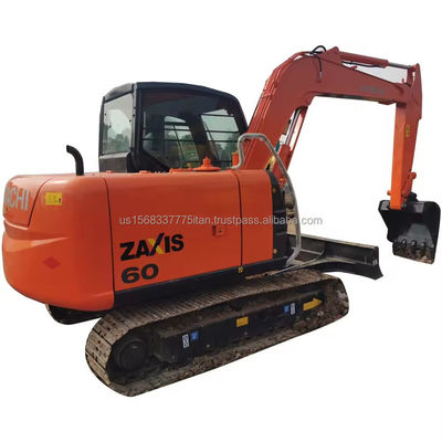 6тонный мини-экскаватор Hitachi ZX60 с емкостью 0.33 м3 для универсальных приложений