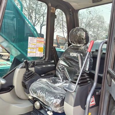2016 год Использованный экскаватор Кобелько СК350 с оригинальным гидравлическим насосом В хорошем состоянии
