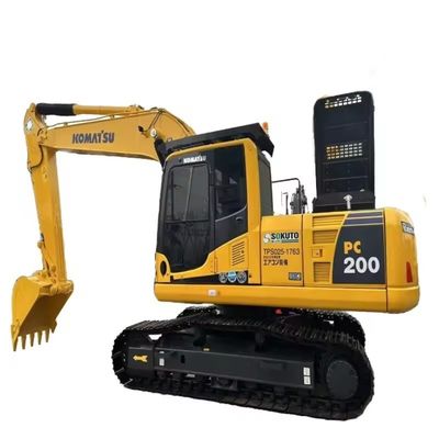 Использованный японский экскаватор Komatsu PC200 119 кВт оригинальный гидравлический клапан в хорошем состоянии