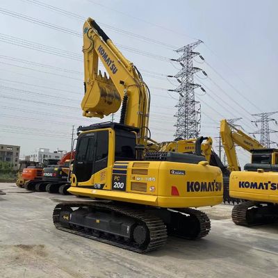 Использованный японский экскаватор Komatsu PC200 119 кВт оригинальный гидравлический клапан в хорошем состоянии