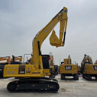 Использованный японский экскаватор Komatsu PC200 119 кВт оригинальный гидравлический клапан в хорошем состоянии