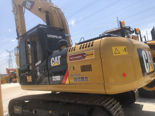Машины подержанные 32 тонны Экскаватор Cat 320DL с оригинальным гидравлическим цилиндром