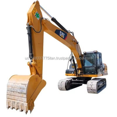 Оригинальный двигатель CAT 320DL Использованный 32 тонны гидравлический экскаватор Подержанные машины Большие