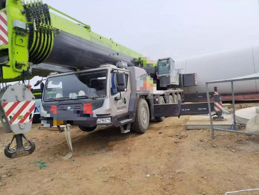 Использованный 200-тонный кран Zoomlion с отличными характеристиками и максимальной грузоподъемностью 4.5