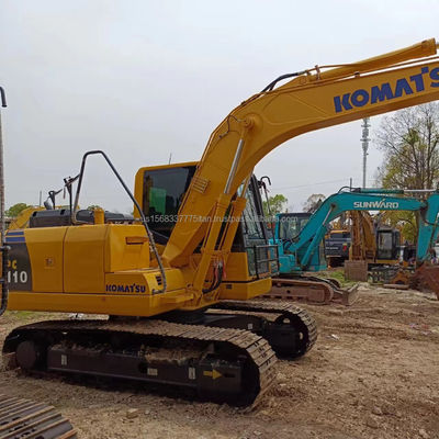 Экскаватор Komatsu PC110-8 Используемый гидравлический экскаватор с вместимостью 0.48M3