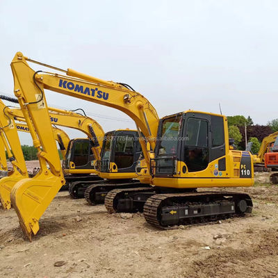 Экскаватор Komatsu PC110-8 Используемый гидравлический экскаватор с вместимостью 0.48M3