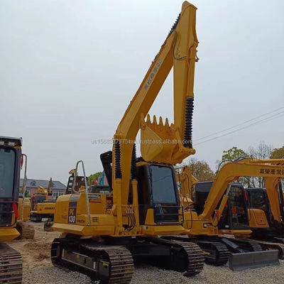 Оригинальный гидравлический насос 13 тонн KOMATSU PC130 экскаватор использовался в Шанхае в хорошем состоянии