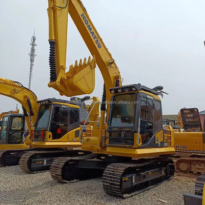 Оригинальный гидравлический насос 13 тонн KOMATSU PC130 экскаватор использовался в Шанхае в хорошем состоянии