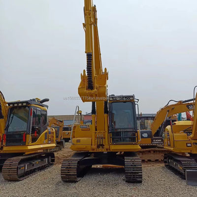 Оригинальный гидравлический насос 13 тонн KOMATSU PC130 экскаватор использовался в Шанхае в хорошем состоянии