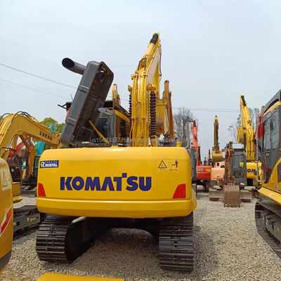 Оригинальный гидравлический насос 13 тонн KOMATSU PC130 экскаватор использовался в Шанхае в хорошем состоянии