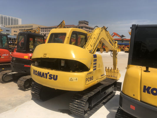2016 Komatsu PC60 Использованный экскаватор Гидравлический экскаватор Crawler оригинальный гидравлический клапан