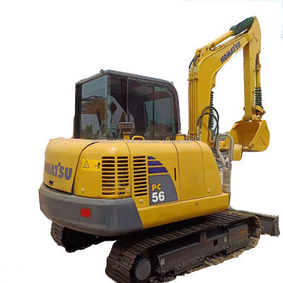 2016 Komatsu PC60 Использованный экскаватор Гидравлический экскаватор Crawler оригинальный гидравлический клапан