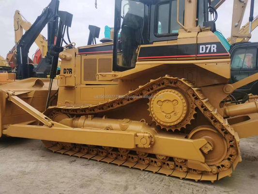20 тонн рабочей массы Использованный бульдозер CAT D7R для транспортировки и продажи