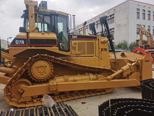 20 тонн рабочей массы Использованный бульдозер CAT D7R для транспортировки и продажи