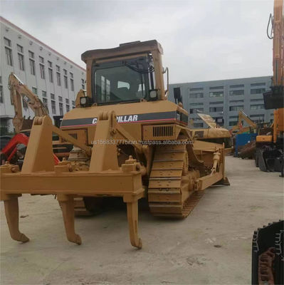 20 тонн рабочей массы Использованный бульдозер CAT D7R для транспортировки и продажи
