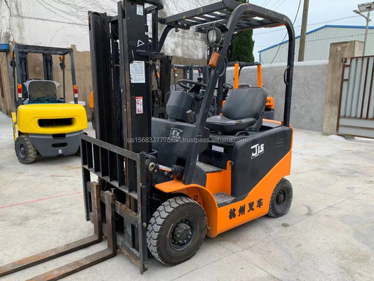 Год 2012 Hangzhou Forklift H15 J15 Подержанные дизельные вилочные погрузчики с длиной вилки 2 м