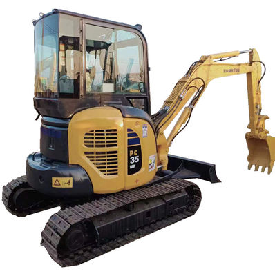 Вторая рука Komatsu PC35 Мини экскаватор 0.2M3 Кувшинная емкость оригинальный гидравлический клапан