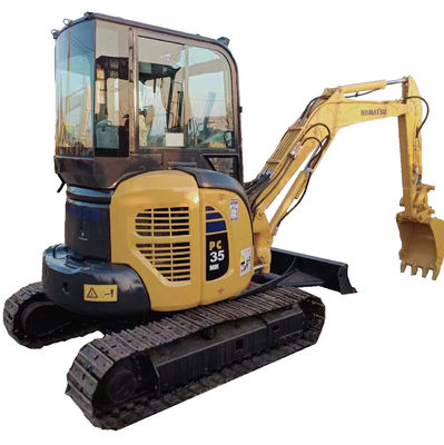 Мини экскаватор Komatsu PC35 Вторая рука с мощностью 11,2 кВт и емкостью 0.2 м3