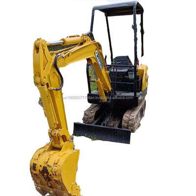 2016 Komatsu PC18 Мини экскаватор Использованный гидравлический экскаватор с ползучей ручкой 2 тонны рабочая масса