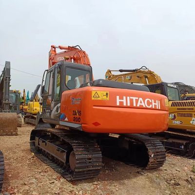 98кВт Hitachi zx200 90% 12 тонн подержанный EPA ползучий экскаватор использованный экскаватор