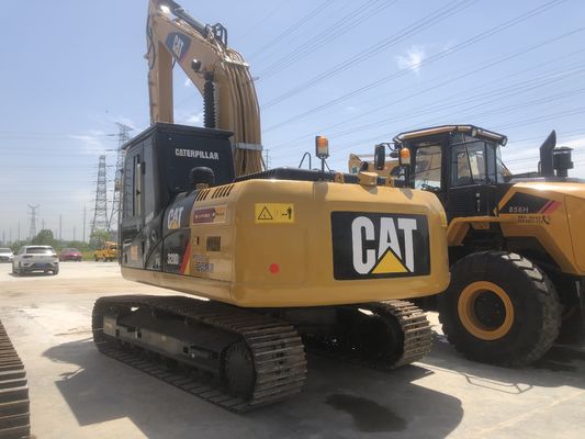 Использованный экскаватор CAT320 320D2 с емкостью в 1 м3 и рабочими часами 0-2000