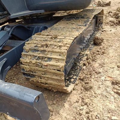 Использованный двигатель Caterpillar и компоненты Hyundai на мини-экскаваторе Sunward SWE60E 6 тонн