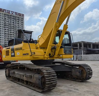 Шанхайская подержанная экскаватор Komatsu PC400-8 с мощностью 270 кВт Год 2016 меньше рабочих часов
