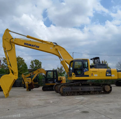 Шанхайский кавальщик Komatsu PC400-8 40 тонн экскаватор с оригинальным гидравлическим клапаном